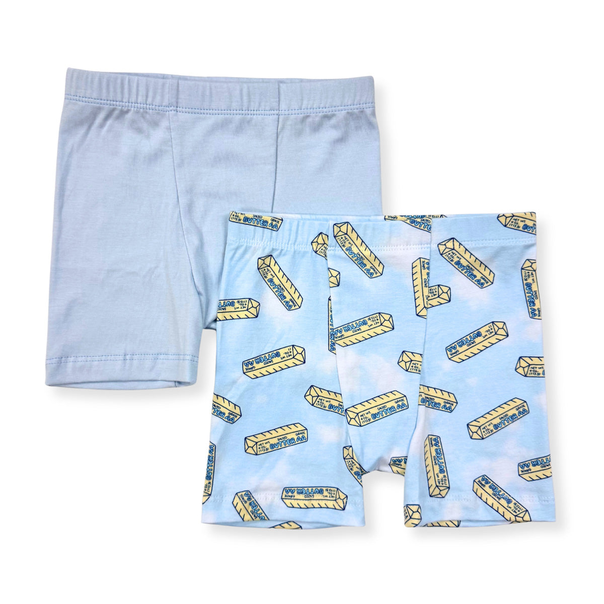 B007 Esme Boys 2pcs Boxer Navy Stripes S M L XL XXL (14) 3XL(16)