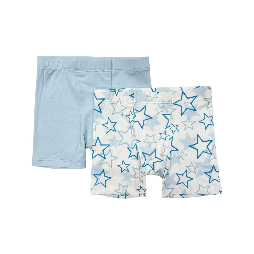 B007 Esme Boys 2pcs Boxer Underwear In Patterns Dribble Star