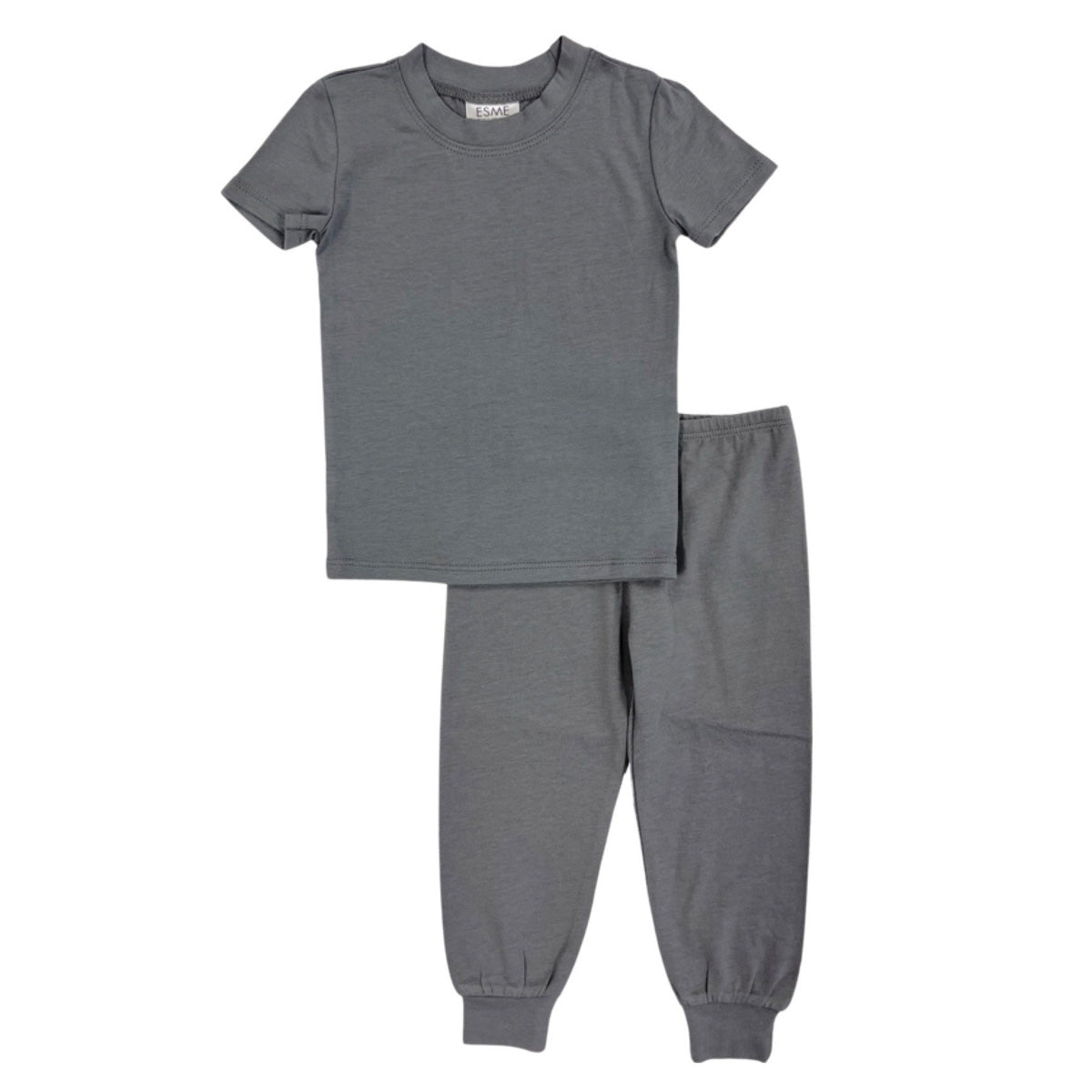 BCS47 Esme Boys Pajamas Short Sleeve Pants Set in Baam Maverick Slate Dinos Inc, On Air, Pirates