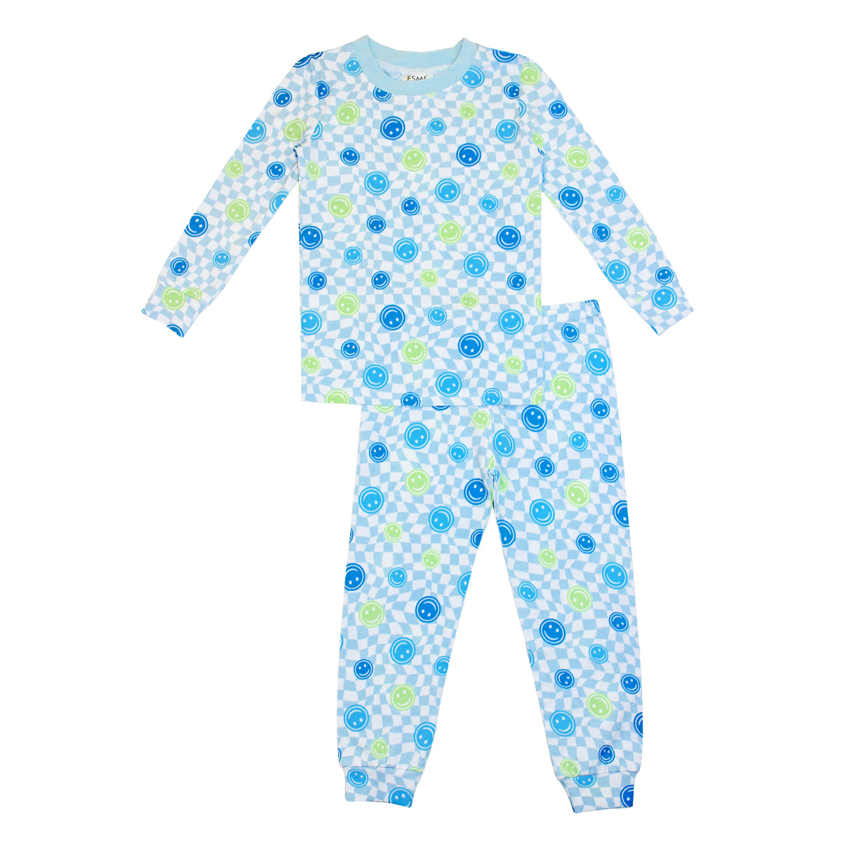 BCS49 Esme Boys Full Length Pajamas Set Superhero, Star, Gummies