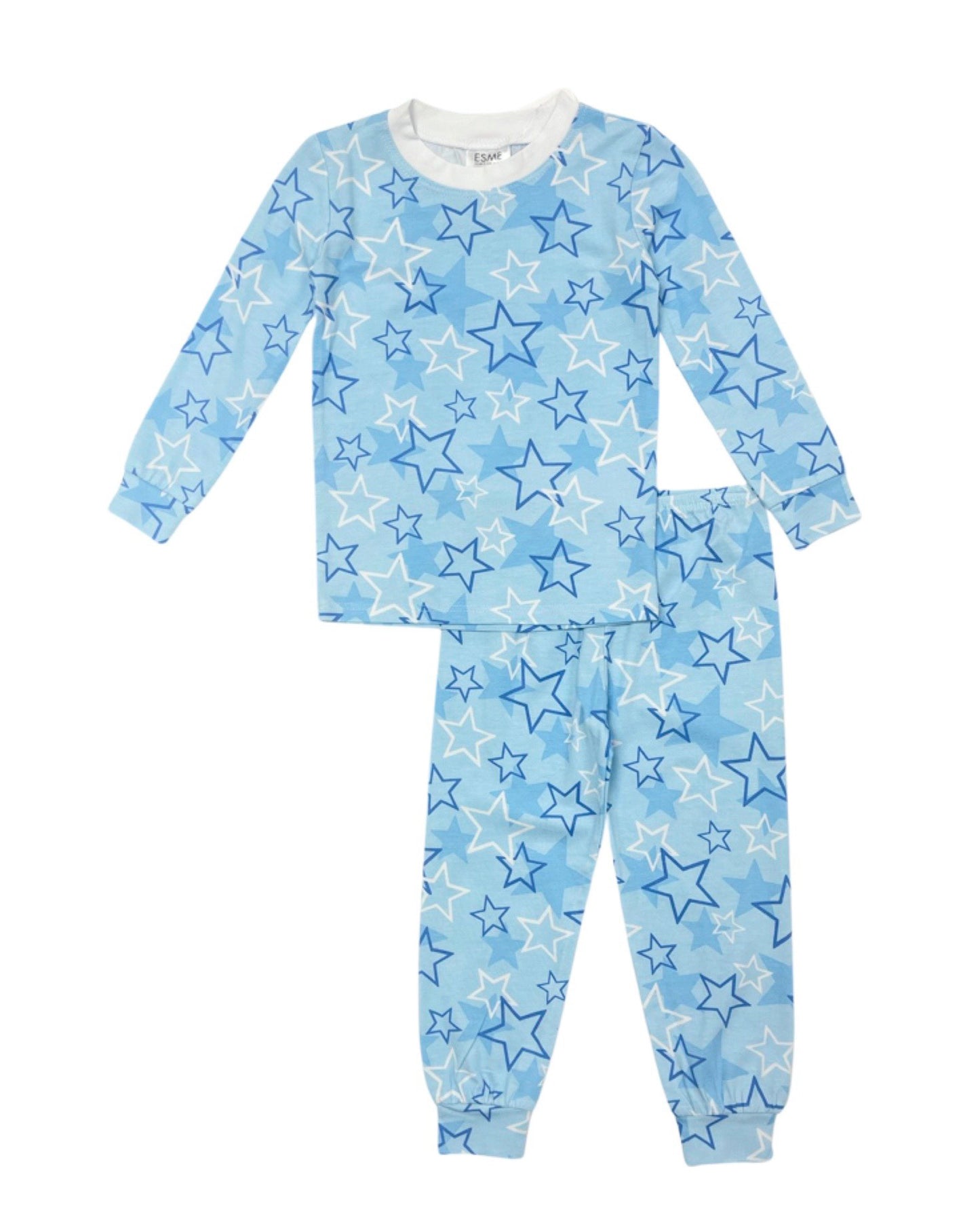 BCS49 Esme Boys Full Length Set Pajamas Clearance Sale Thunder Soccer Rock Roll