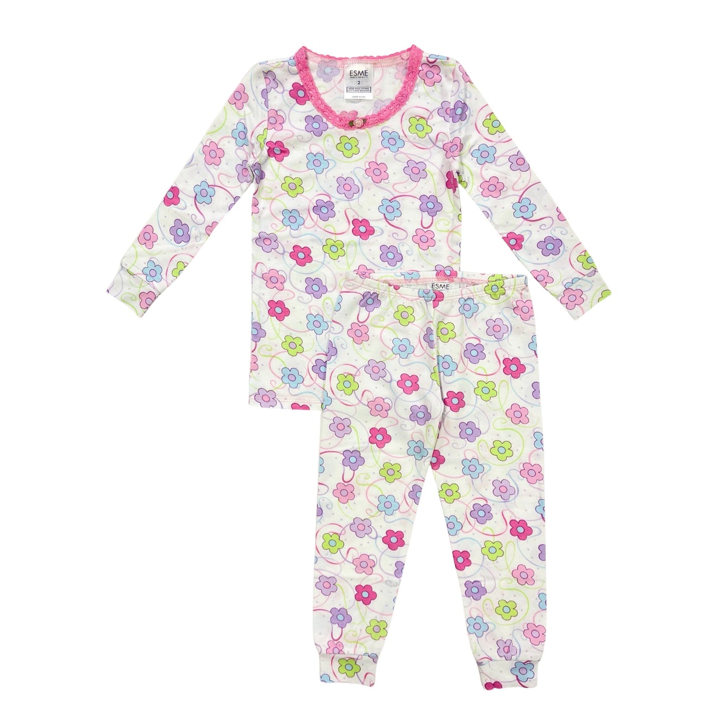 SF977 Esme Girl's Full Length Set Bunny, Pearly Hearts, Bloom, Unicorn Sky, Smilee