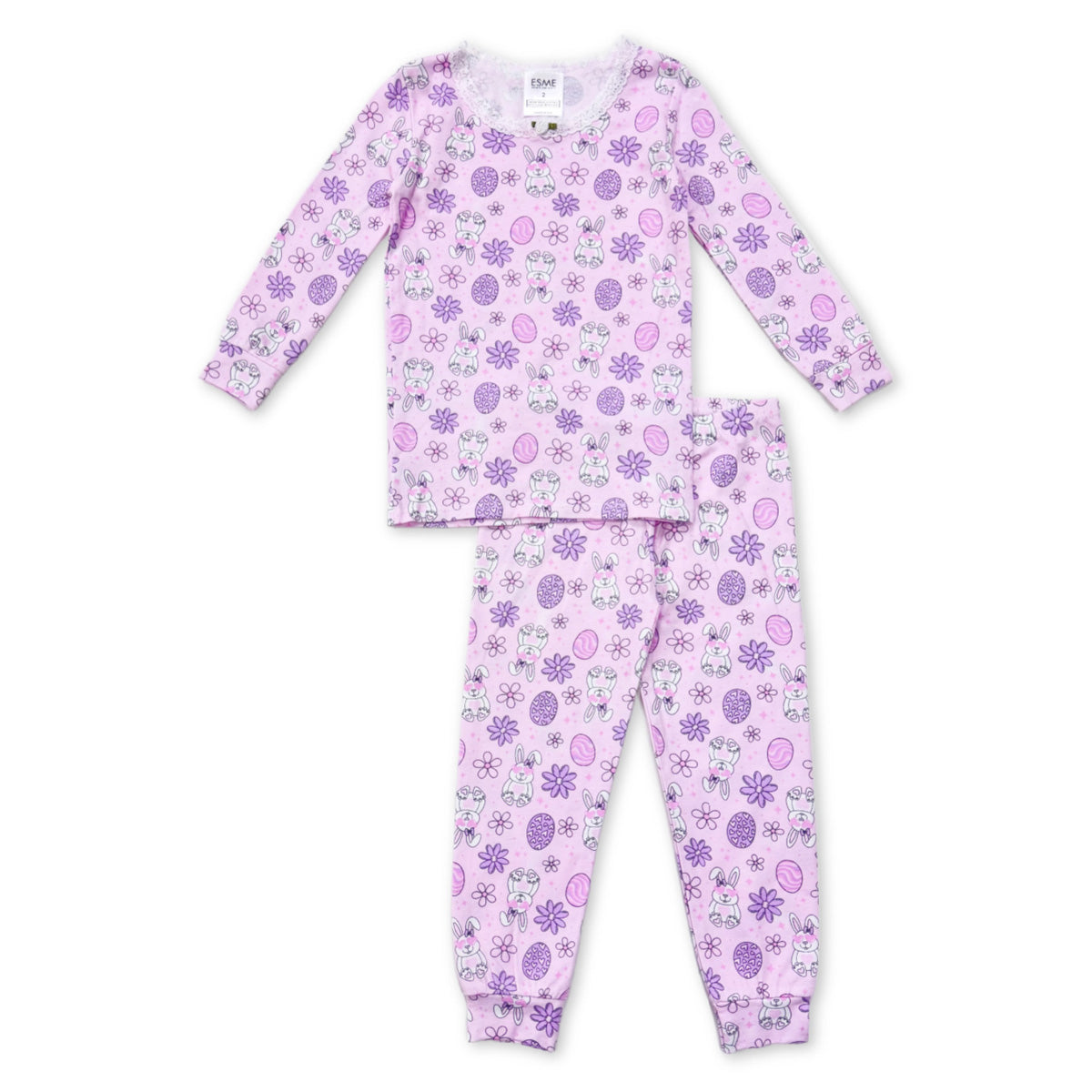 SF977 Esme Girl's Full Length Set Bunny, Pearly Hearts, Bloom, Unicorn Sky, Smilee