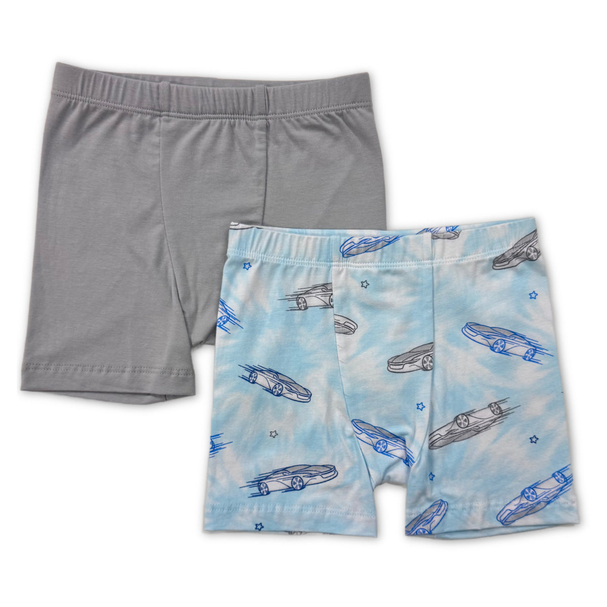 B007 Esme Boys 2pcs Boxer Underwear In Patterns Dribble Star