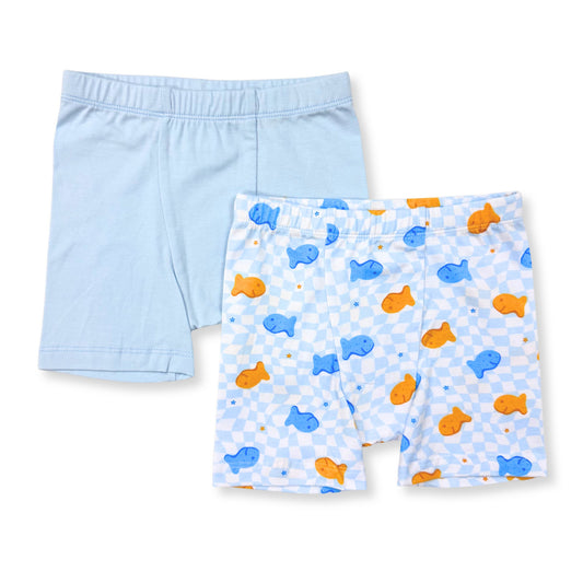 B007 Esme Boys 2pcs Boxer Superhero Smores, Drift, Football, Dalmatian