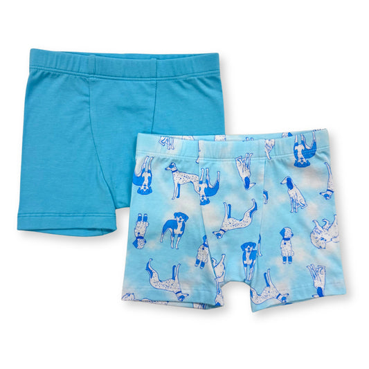 B007 Esme Boys 2pcs Boxer Superhero Smores, Drift, Football, Dalmatian