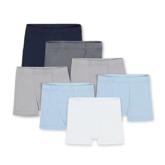 B007 Esme Boys 2pcs Boxer Underwear Solid Colors