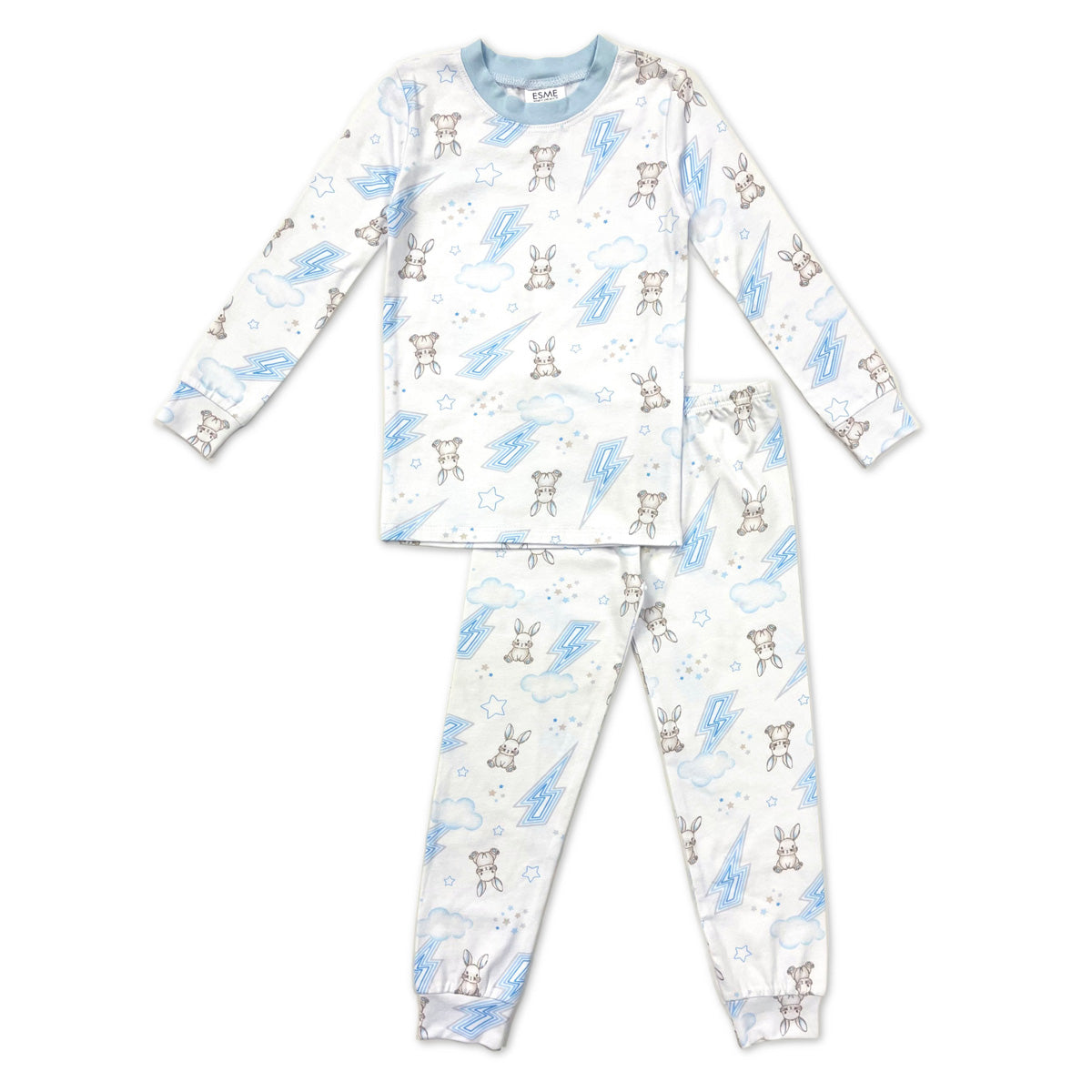 BCS49 Esme Boys Full Length Pajamas Set  Superhero,  Star, Gummies