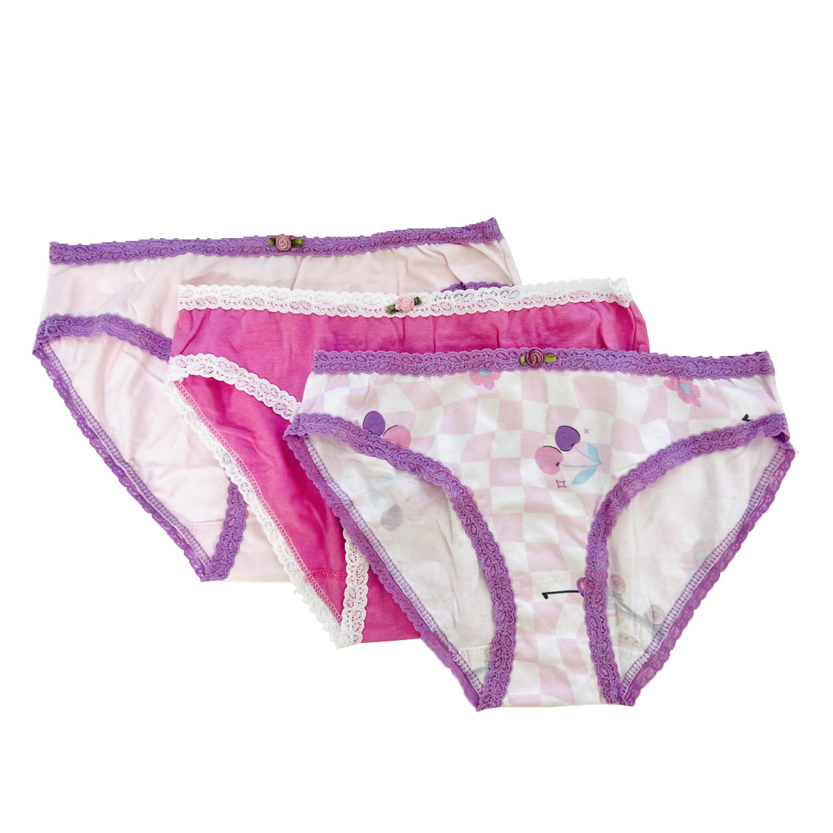 JU60 Esme Teenage ( not for little girls) 3-Pack Panty Clearance Sale