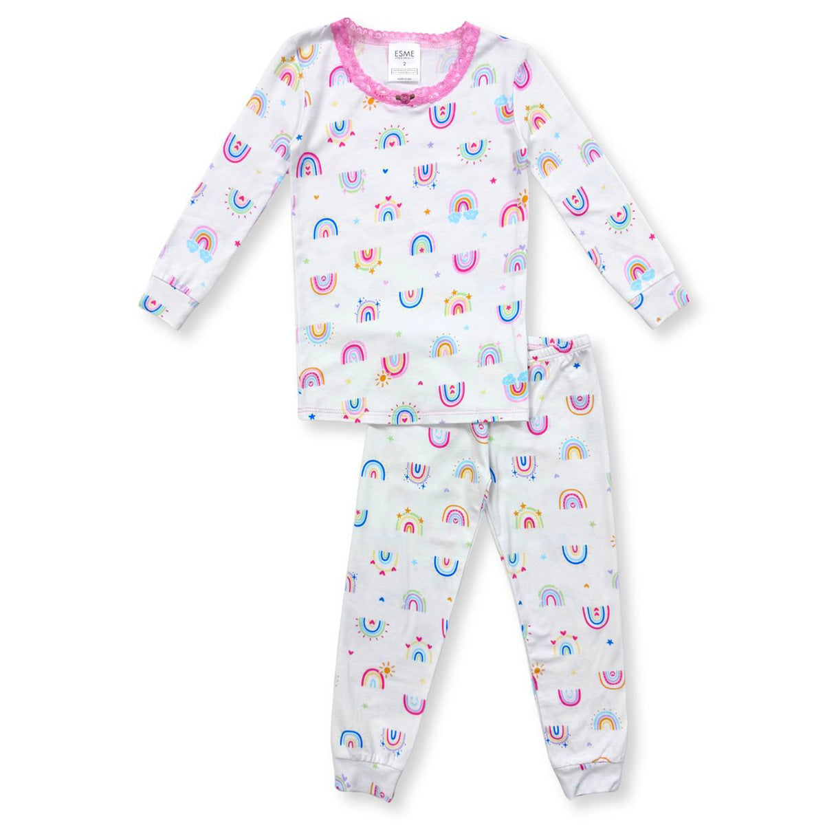 SF977 Esme Girl's Full Length Set in Doodle, Sweet Heaven, Coquette Unicorn