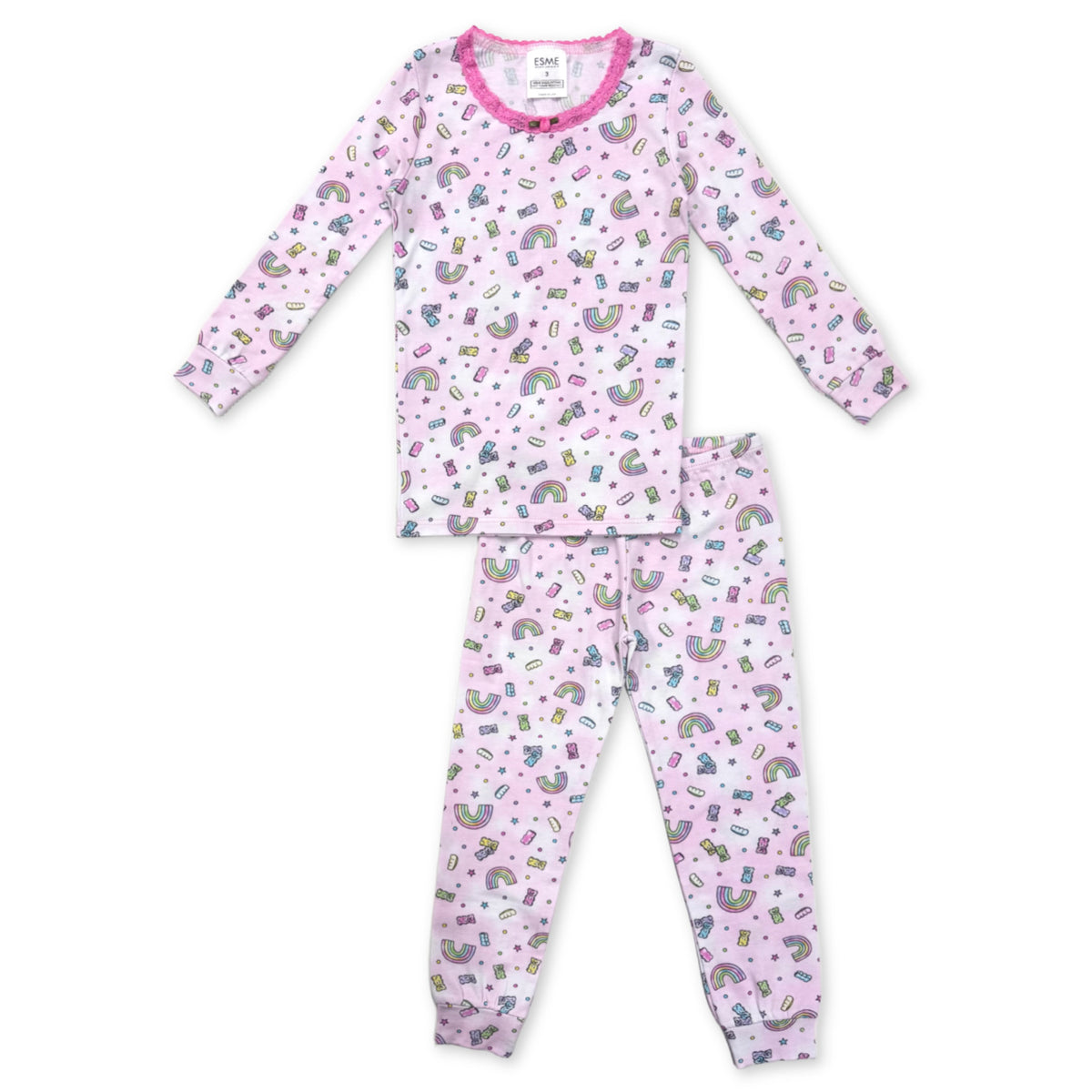 SF977 Esme Girl's Full Length Set Bunny,  Pearly Hearts,  Unicorn Sky, Smilee, Taco, Bow, Popsicle