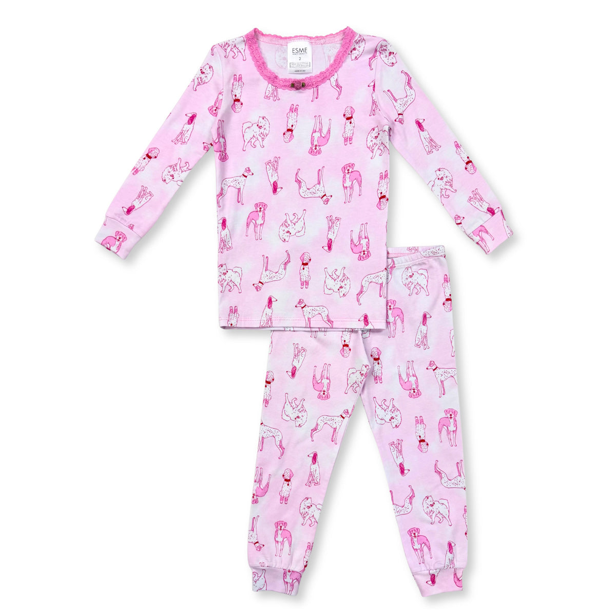 SF977 Esme Girl's Full Length Set Bunny,  Paw Club,  Unicorn Sky, Smilee, Taco, Bow, Popsicle