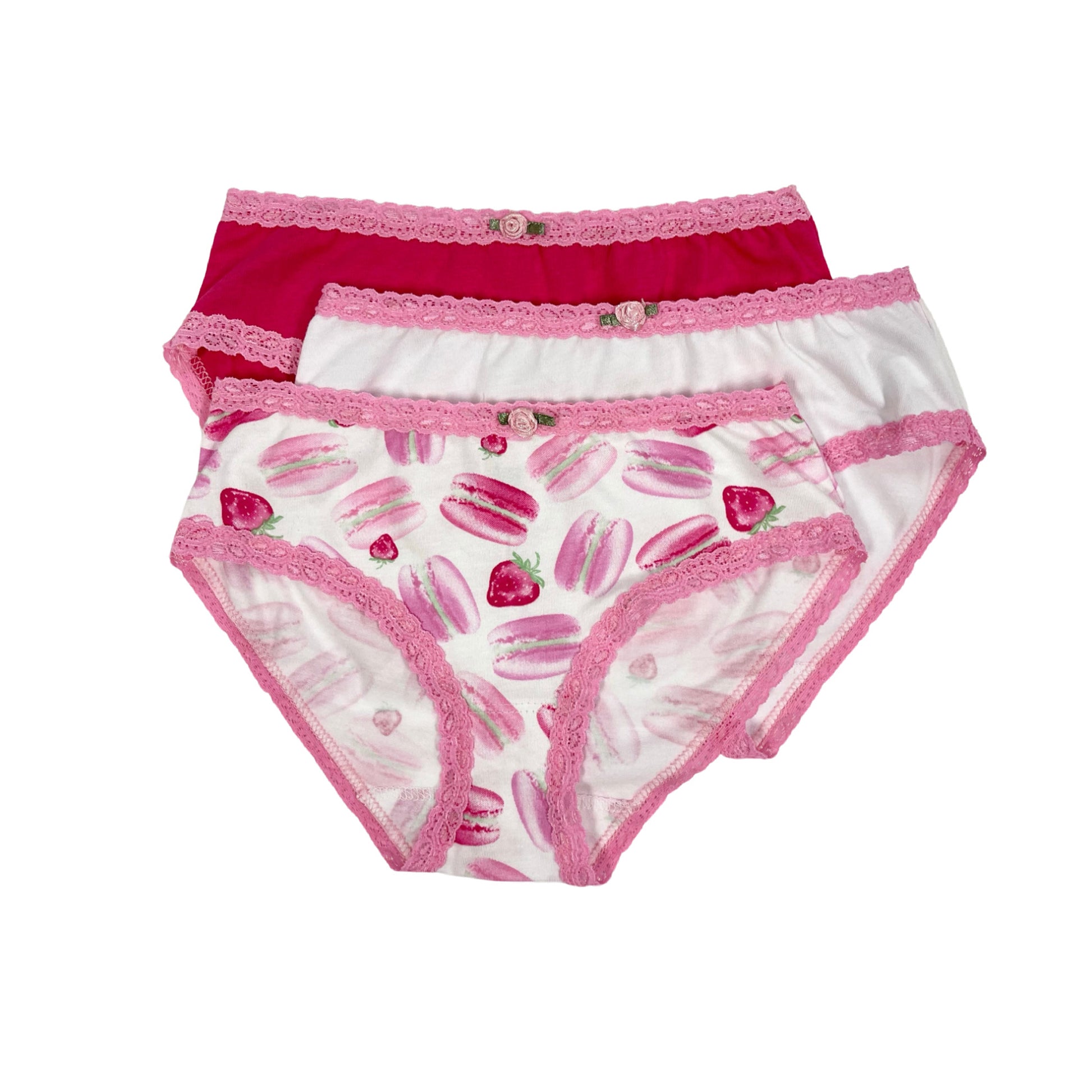 U20 Esme Girl's 3-Pack Panty Cool Girl, Chic, Bubbles, Strawberry Maca –  DoReMiFa-esme