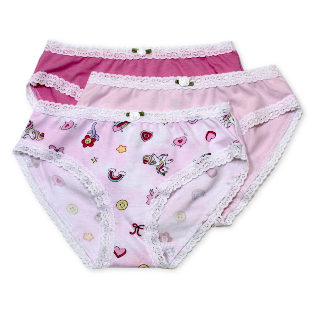 U20 Esme Girl's 3-Pack Panty   Smilee, Friendship Bracelet