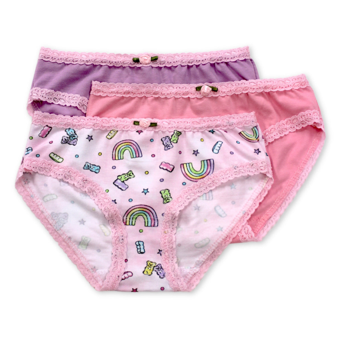 U20 Esme Girl's 3-Pack Panty   Smilee, Friendship Bracelet