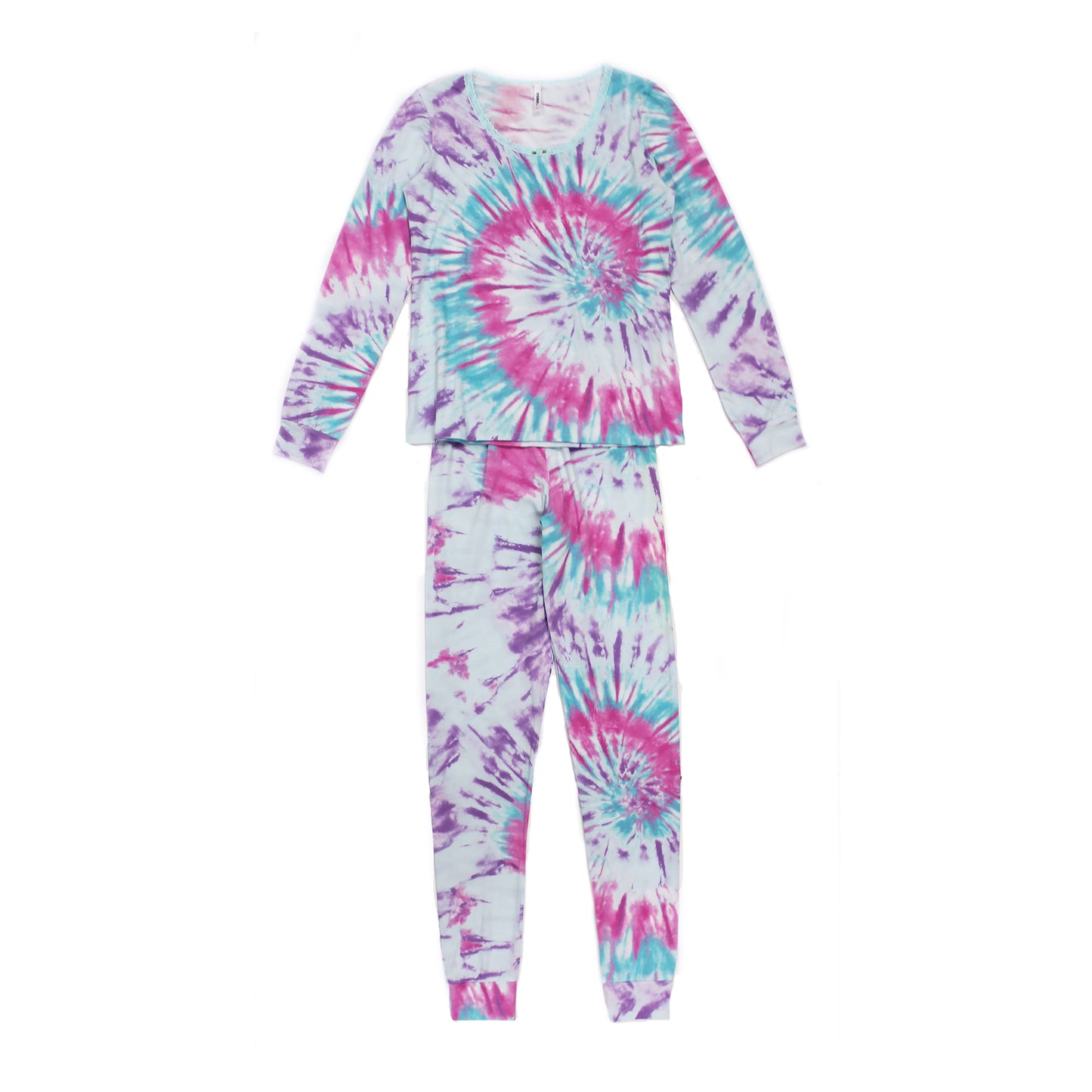 WL977 Esme Women's Full Length Set Disco Cherry, Butterfly, Bright Tie Dye, Frenchie Bulldog, Rose, Star Tie Dye, Construction & Camo