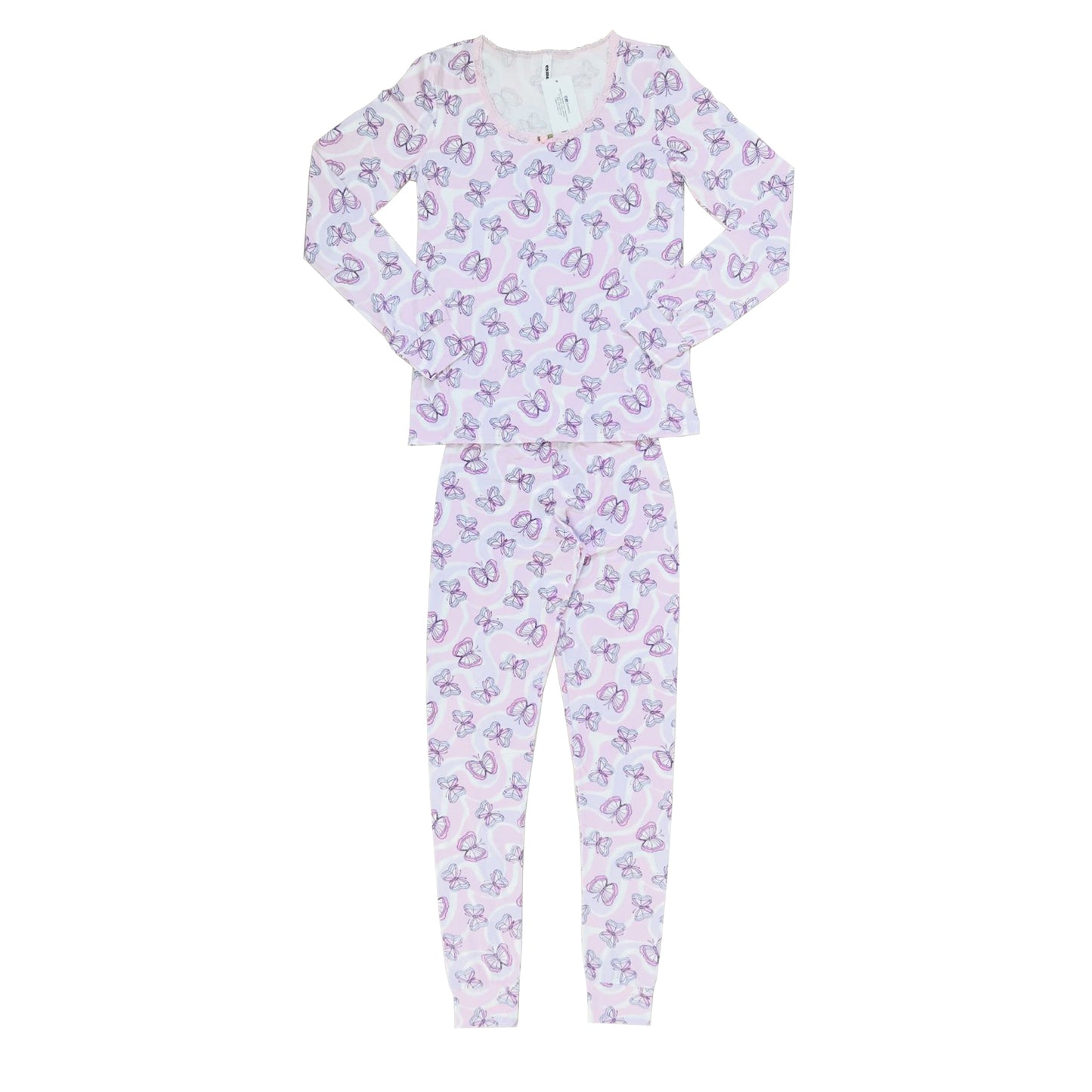 WL977 Esme Women's Full Length Set Disco Cherry, Butterfly, Bright Tie Dye, Frenchie Bulldog, Rose, Star Tie Dye, Construction & Camo