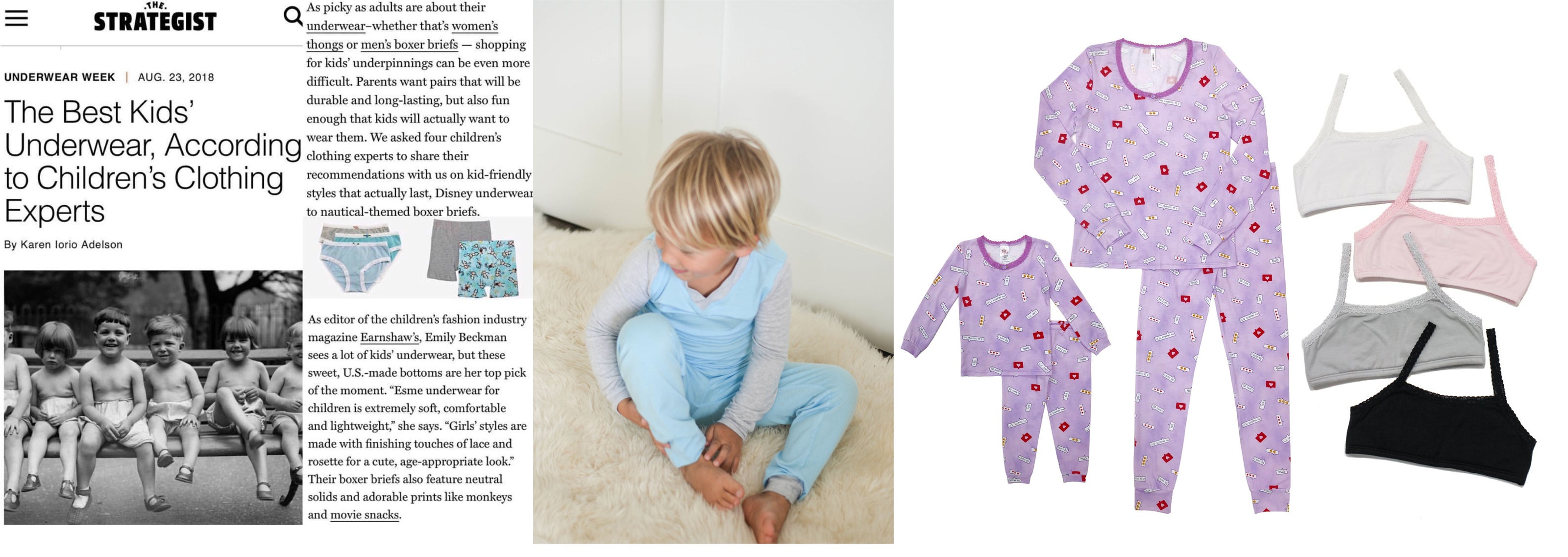 Sleepwear, Undergarments, beachwear, & Accessories. Wear it. Live in it.