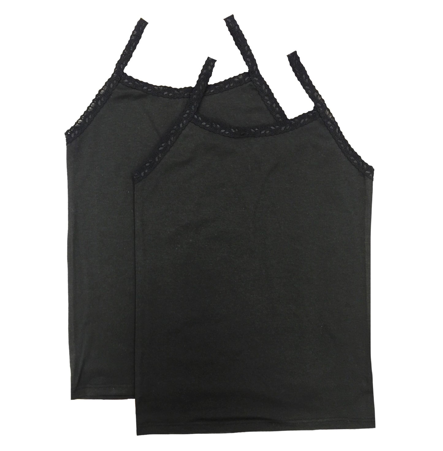 WL900 Esme Women's Cami Tank Top 2pc Under Layer White Grey Black Lavender