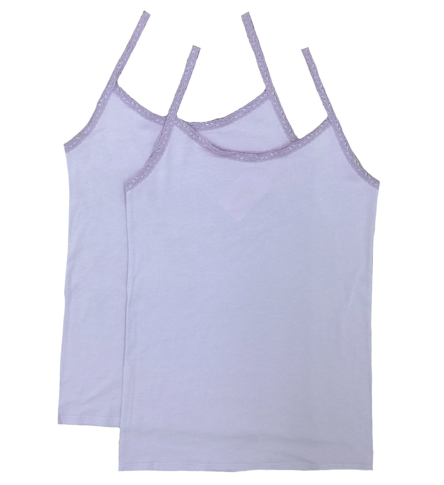 WL900 Esme Women's Cami Tank Top 2pc Under Layer White Grey Black Lavender