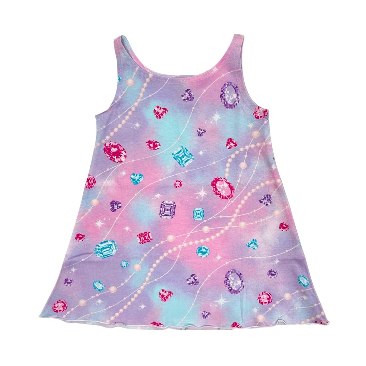 BW2CD Esme Girl's Cami Dress Rose Cherry Bunny Butterfly Rainbow