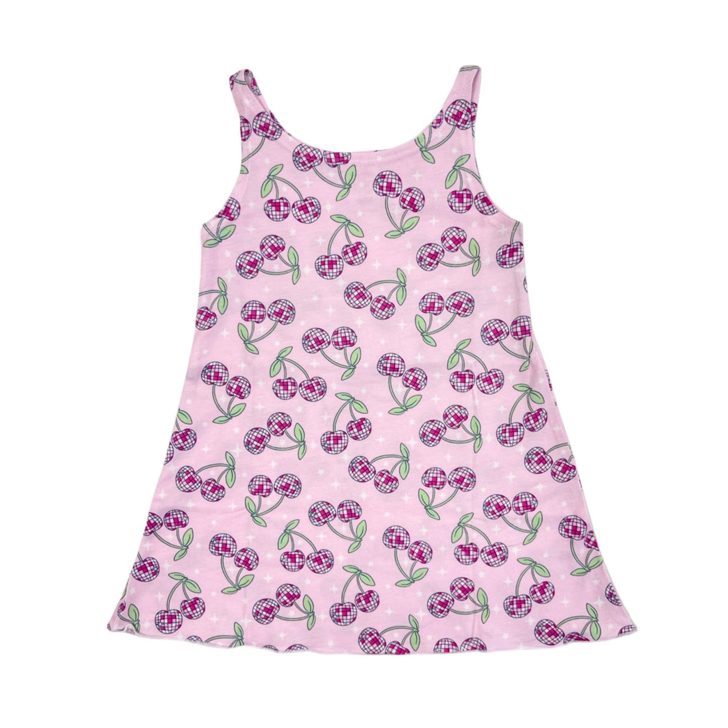 BW2CD Esme Girl's Cami Dress Rose Cherry Bunny Butterfly Rainbow