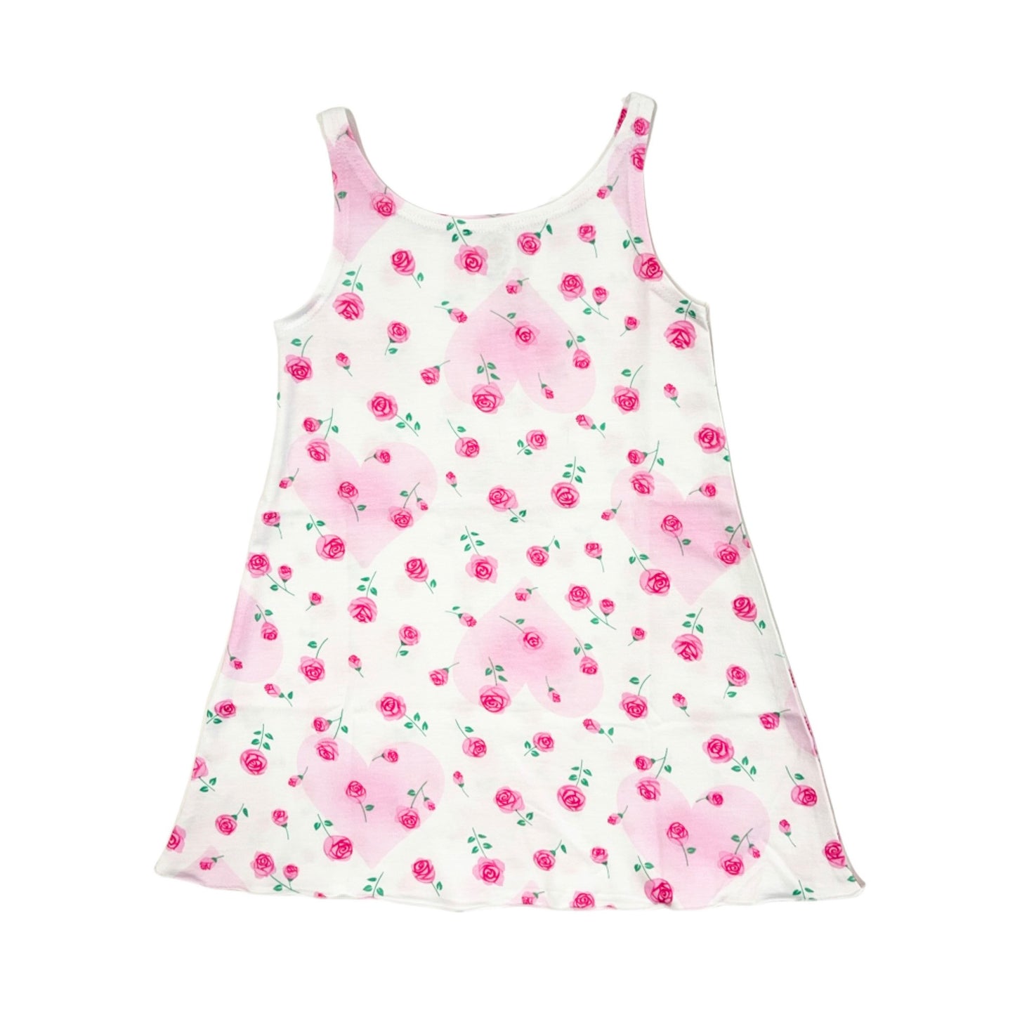 BW2CD Esme Girl's Cami Dress Rose Cherry Bunny Butterfly Rainbow