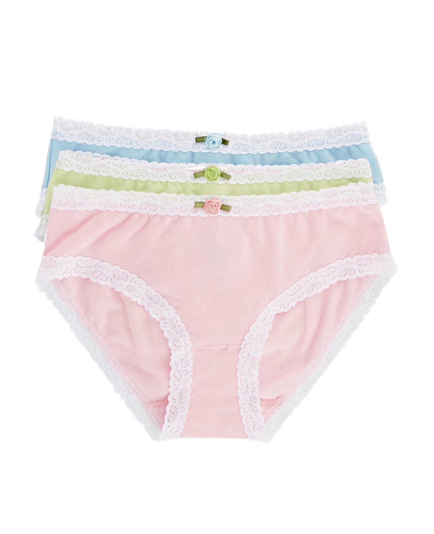 Esme - Heart Sprinkles 3 Panty Pack 7-16 Girls Underwear Big Girls