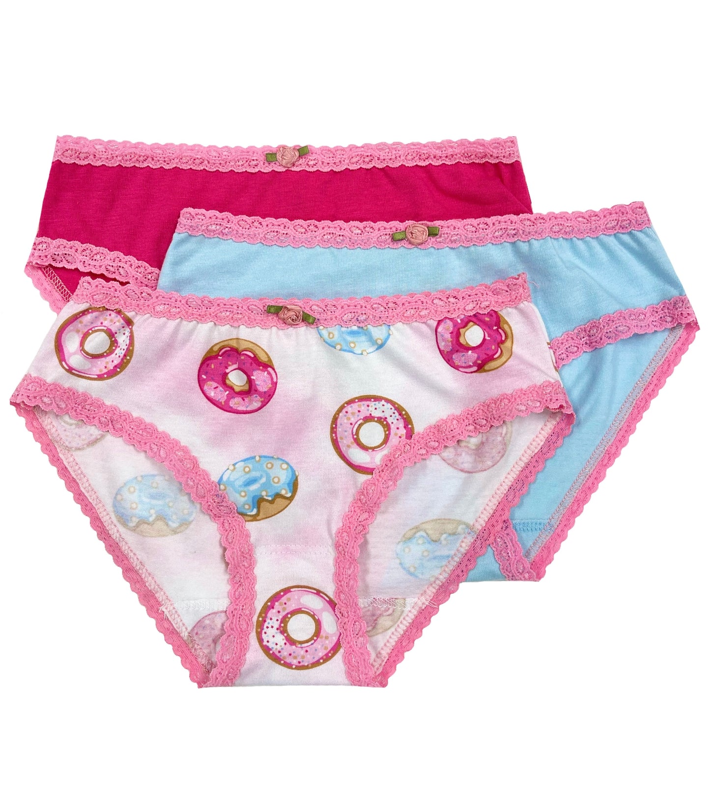 Domee Girls Underwear Cotton Panties Briefs Pack of 12 Civet Cat +