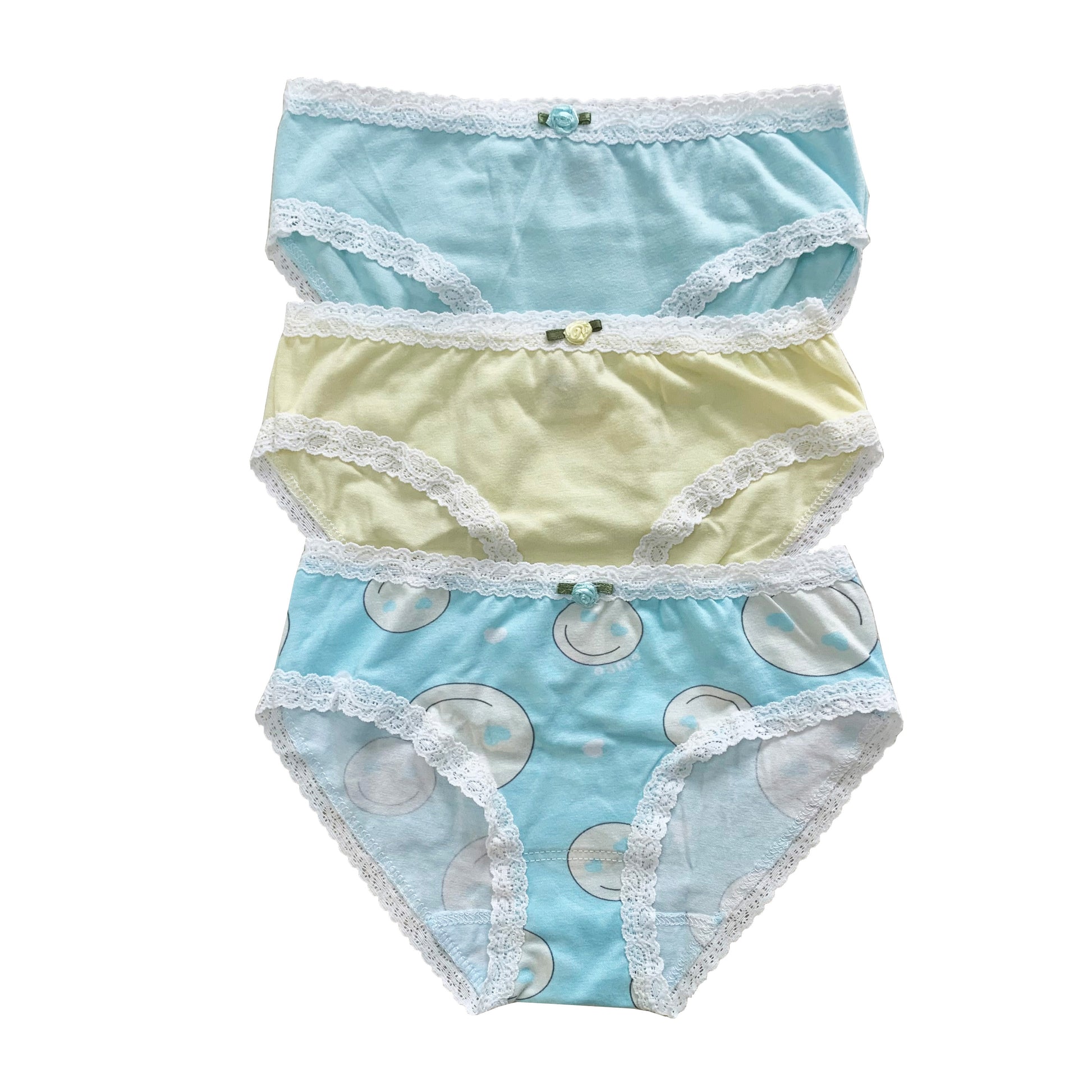 U20 Esme Girl's 7-Pack & 5-Pack Panty in Solid Colors – DoReMiFa-esme