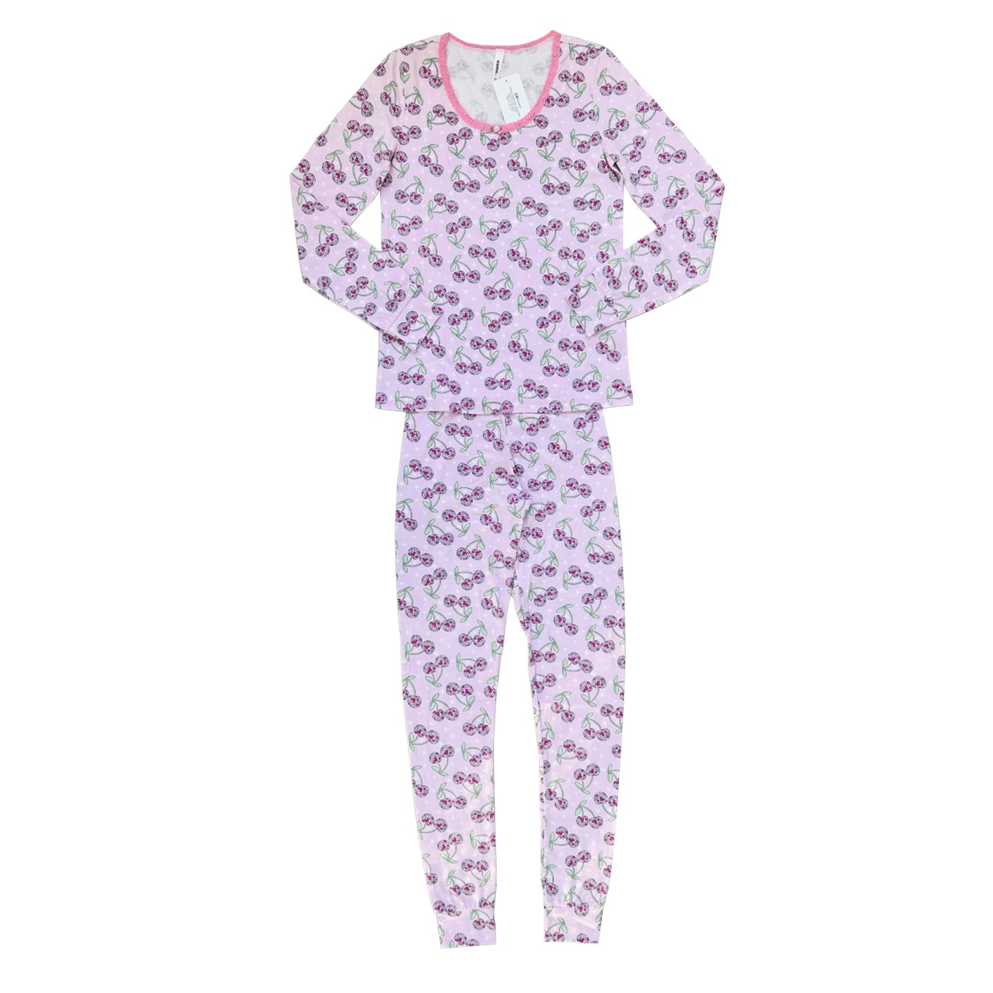 WL977 Esme Women's Full Length Set Disco Cherry, Butterfly, Bright Tie Dye, Frenchie Bulldog, Rose, Star Tie Dye, Construction & Camo